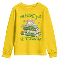 All Booked For St Patricks Day Youth Sweatshirt Gift For Book Lovers