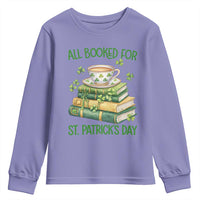 All Booked For St Patricks Day Youth Sweatshirt Gift For Book Lovers