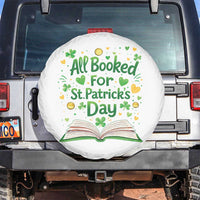 All Booked For St Patricks Day Spare Tire Cover Irish Bookworm Gift