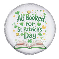 All Booked For St Patricks Day Spare Tire Cover Irish Bookworm Gift