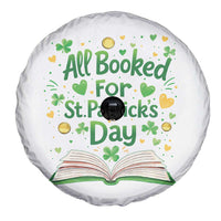 All Booked For St Patricks Day Spare Tire Cover Irish Bookworm Gift