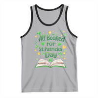 All Booked For St Patricks Day Tank Top Irish Bookworm Gift
