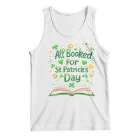 All Booked For St Patricks Day Tank Top Irish Bookworm Gift