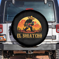 Funny El Squatcho Cinco De Mayo Fiesta Gift Spare Tire Cover