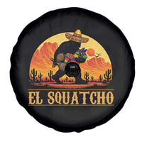 Funny El Squatcho Cinco De Mayo Fiesta Gift Spare Tire Cover