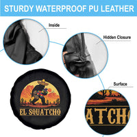 Funny El Squatcho Cinco De Mayo Fiesta Gift Spare Tire Cover