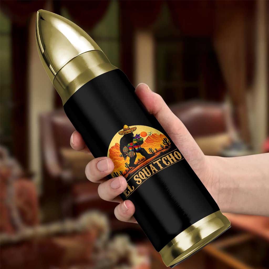 Funny El Squatcho Cinco De Mayo Fiesta Gift Bullet Tumbler