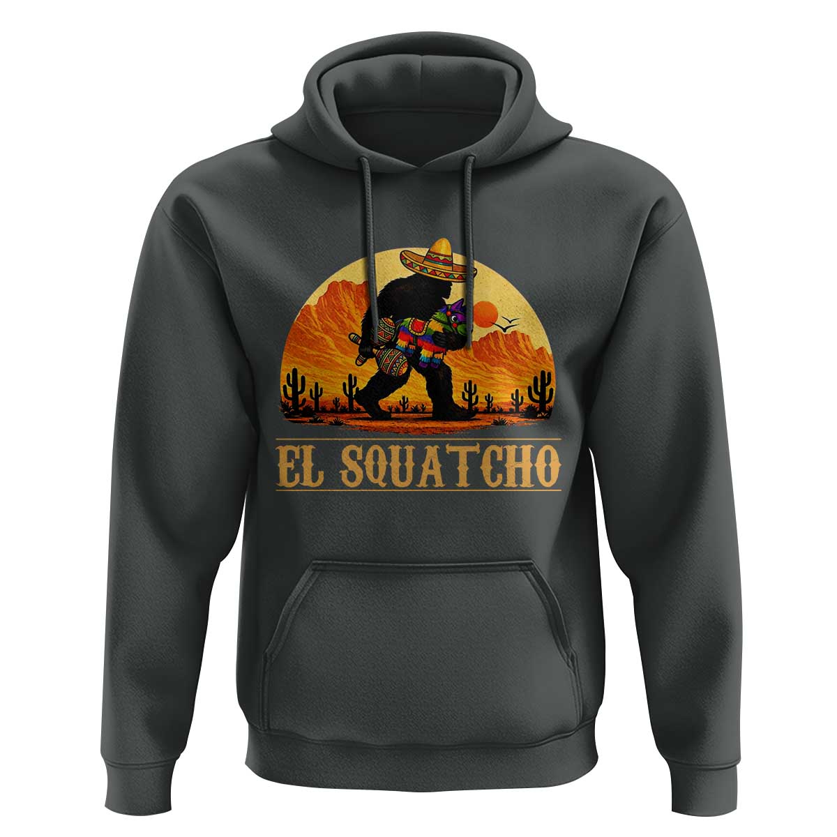 Funny El Squatcho Cinco De Mayo Fiesta Gift Hoodie