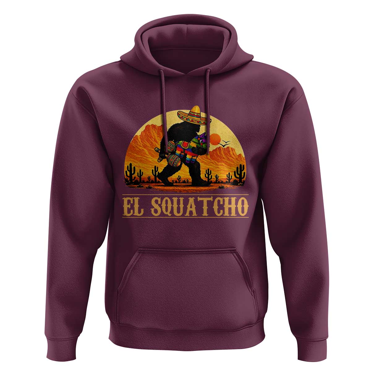 Funny El Squatcho Cinco De Mayo Fiesta Gift Hoodie