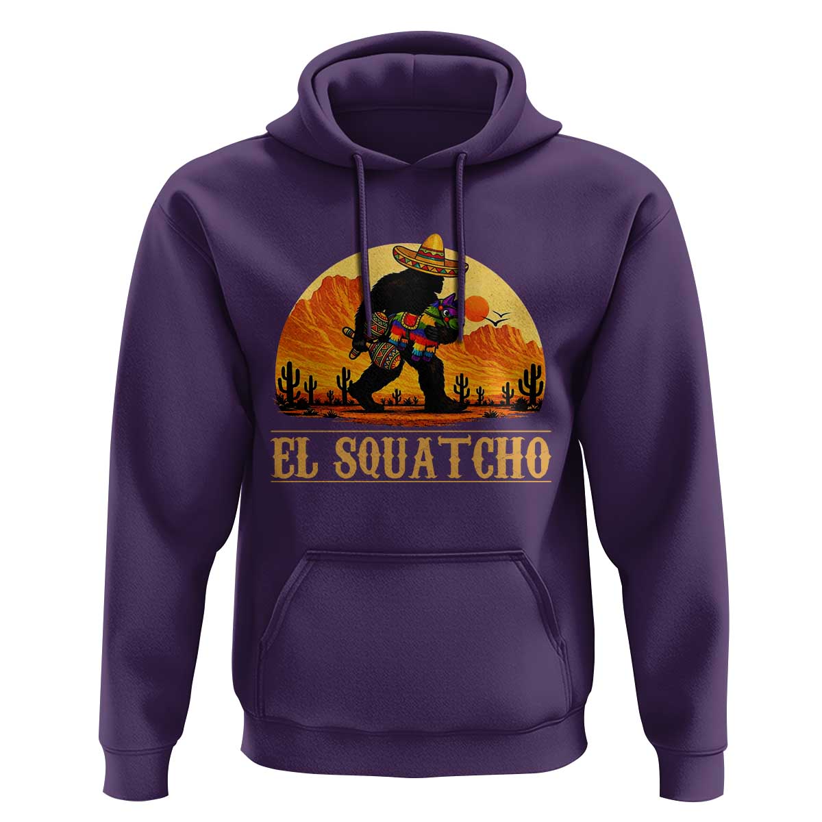 Funny El Squatcho Cinco De Mayo Fiesta Gift Hoodie