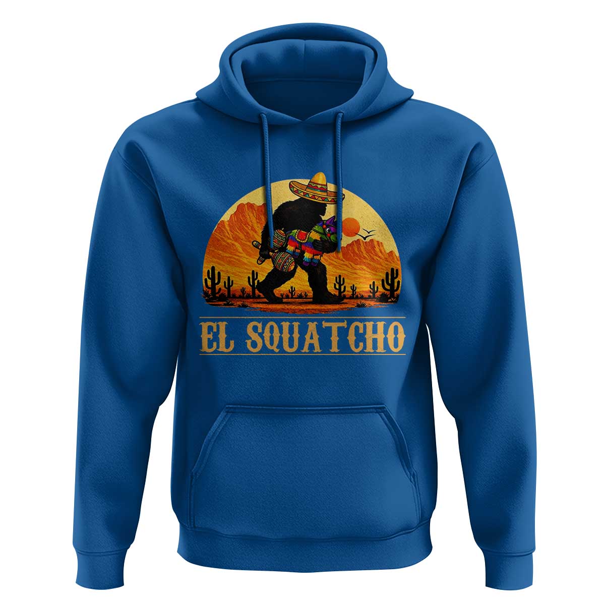 Funny El Squatcho Cinco De Mayo Fiesta Gift Hoodie