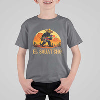 Funny El Squatcho Cinco De Mayo Fiesta Gift T Shirt For Kid