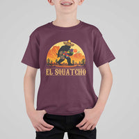 Funny El Squatcho Cinco De Mayo Fiesta Gift T Shirt For Kid