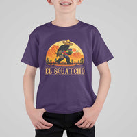 Funny El Squatcho Cinco De Mayo Fiesta Gift T Shirt For Kid