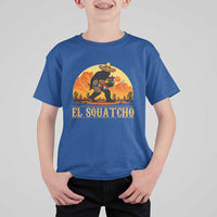 Funny El Squatcho Cinco De Mayo Fiesta Gift T Shirt For Kid