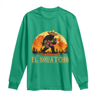 Funny El Squatcho Cinco De Mayo Fiesta Gift Long Sleeve Shirt