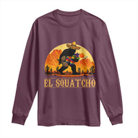 Funny El Squatcho Cinco De Mayo Fiesta Gift Long Sleeve Shirt