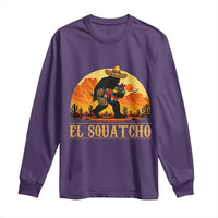 Funny El Squatcho Cinco De Mayo Fiesta Gift Long Sleeve Shirt