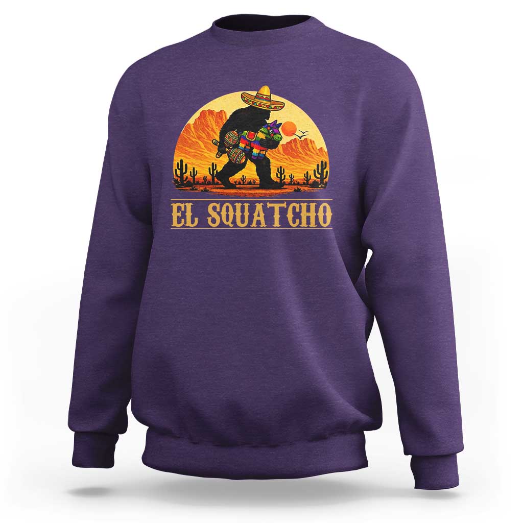 Funny El Squatcho Cinco De Mayo Fiesta Gift Sweatshirt