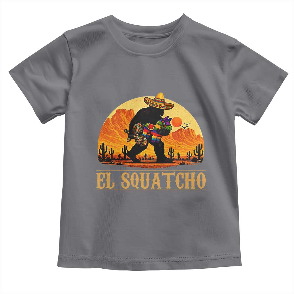 Funny El Squatcho Cinco De Mayo Fiesta Gift Toddler T Shirt