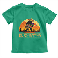Funny El Squatcho Cinco De Mayo Fiesta Gift Toddler T Shirt