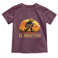Funny El Squatcho Cinco De Mayo Fiesta Gift Toddler T Shirt