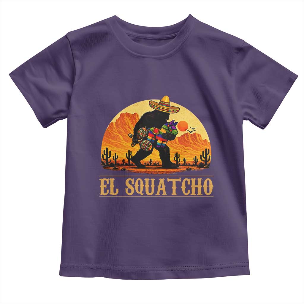 Funny El Squatcho Cinco De Mayo Fiesta Gift Toddler T Shirt