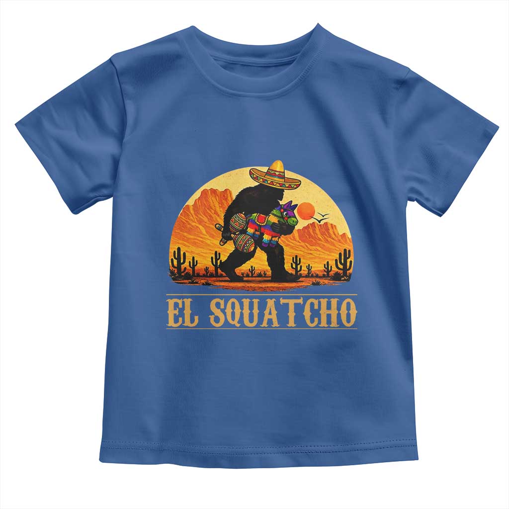 Funny El Squatcho Cinco De Mayo Fiesta Gift Toddler T Shirt