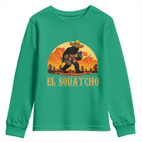 Funny El Squatcho Cinco De Mayo Fiesta Gift Youth Sweatshirt