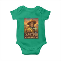 Funny El Squatcho Cinco De Mayo Baby Onesie Just Here For Tacos And Margaritas