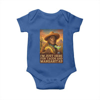 Funny El Squatcho Cinco De Mayo Baby Onesie Just Here For Tacos And Margaritas