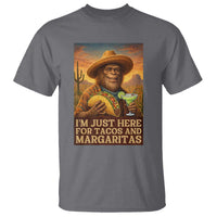 Funny El Squatcho Cinco De Mayo T Shirt Just Here For Tacos And Margaritas