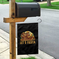 Funny Drunk Bigfoot Cinco De Mayo Garden Flag Lets Fiesta Party Gift