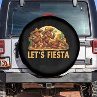 Funny Drunk Bigfoot Cinco De Mayo Spare Tire Cover Lets Fiesta Party Gift