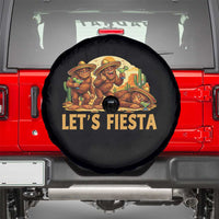 Funny Drunk Bigfoot Cinco De Mayo Spare Tire Cover Lets Fiesta Party Gift