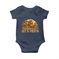 Funny Drunk Bigfoot Cinco De Mayo Baby Onesie Lets Fiesta Party Gift