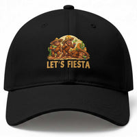Funny Drunk Bigfoot Cinco De Mayo Baseball Cap Lets Fiesta Party Gift