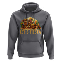 Funny Drunk Bigfoot Cinco De Mayo Hoodie Lets Fiesta Party Gift
