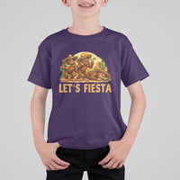 Funny Drunk Bigfoot Cinco De Mayo T Shirt For Kid Lets Fiesta Party Gift