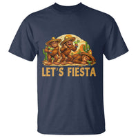 Funny Drunk Bigfoot Cinco De Mayo T Shirt Lets Fiesta Party Gift