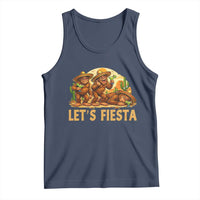 Funny Drunk Bigfoot Cinco De Mayo Tank Top Lets Fiesta Party Gift