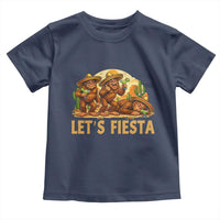 Funny Drunk Bigfoot Cinco De Mayo Toddler T Shirt Lets Fiesta Party Gift
