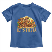 Funny Drunk Bigfoot Cinco De Mayo Toddler T Shirt Lets Fiesta Party Gift