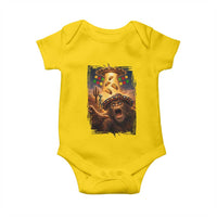 Funny Bigfoot Alien Selfie Baby Onesie Cinco De Mayo Party Gift