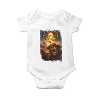 Funny Bigfoot Alien Selfie Baby Onesie Cinco De Mayo Party Gift