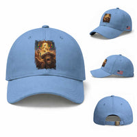 Funny Bigfoot Alien Selfie Baseball Cap Cinco De Mayo Party Gift