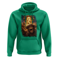 Funny Bigfoot Alien Selfie Hoodie Cinco De Mayo Party Gift