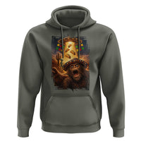 Funny Bigfoot Alien Selfie Hoodie Cinco De Mayo Party Gift