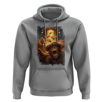 Funny Bigfoot Alien Selfie Hoodie Cinco De Mayo Party Gift