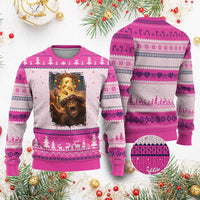 Funny Bigfoot Alien Selfie Ugly Christmas Sweater Cinco De Mayo Party Gift